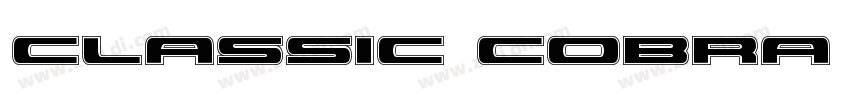 Classic Cobra Bold I字体转换 Classic Cobra Bold I字体转换